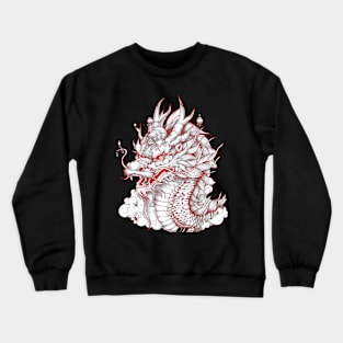 Red dragon Crewneck Sweatshirt